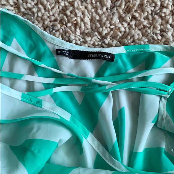 Chevron print tunic top - Picture 4 of 4